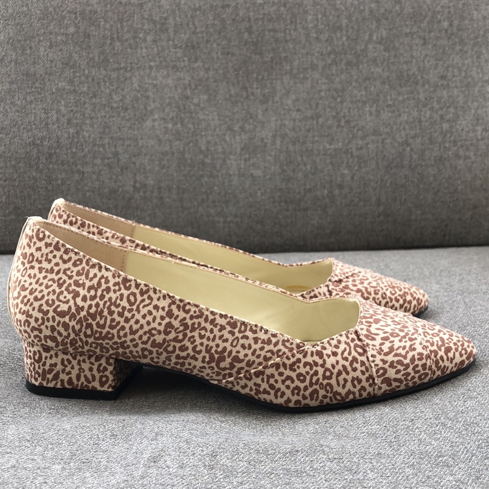 Worn once! - Animal Print Heels - Picture 6 of 12